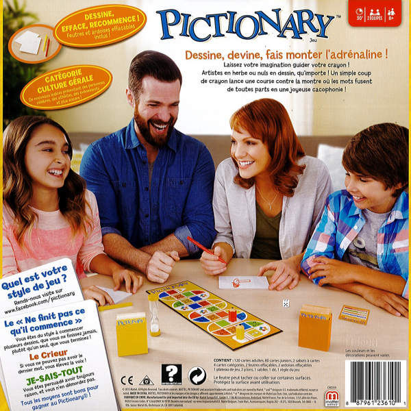Pictionary-version Francaise
