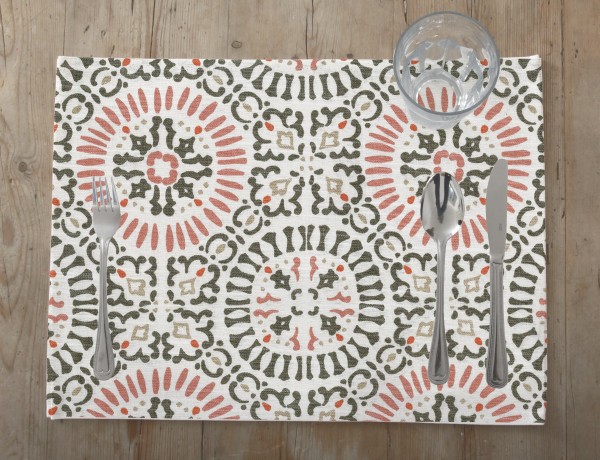 Tenner Collection - 4 Piece Printed Placemats - Magasins Hart | Hart Stores