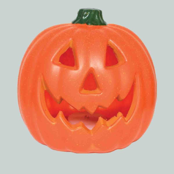 PLASTIC LIGHT-UP LED PUMPKIN WARM WHITE LIGHTS23CM