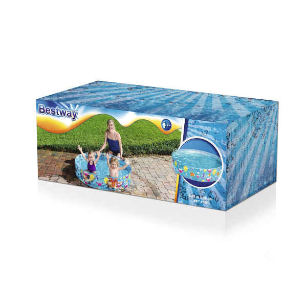 Bestway® Aquatic Fill 'N Fun™ Kids Play Pool 1.22 m x 25 cm