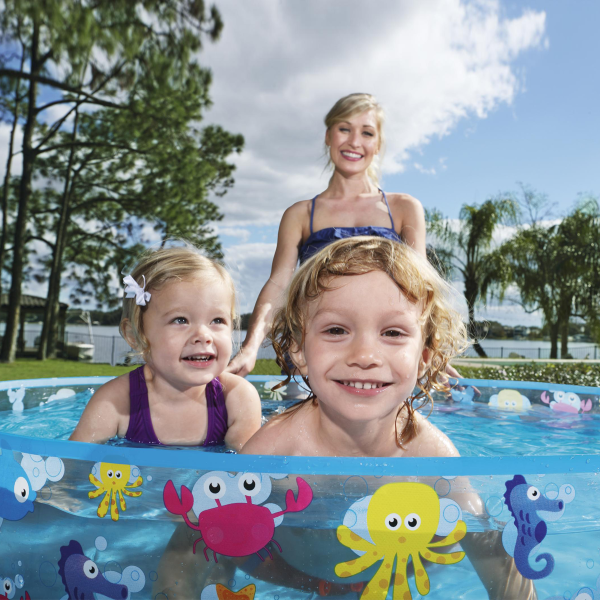 Bestway® Aquatic Fill 'N Fun™ Kids Play Pool 1.22 m x 25 cm