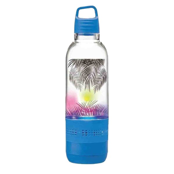 Portable Water Bottle With Bluetooth & Lights