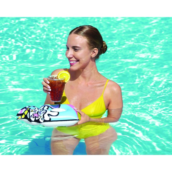 Porte-gobelets de piscine Summer Sips | modèle assorti