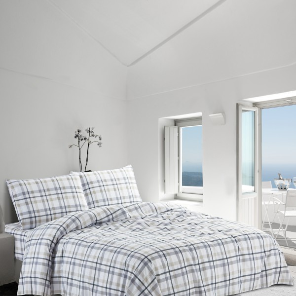 Percy - Sheet Set Plaid Microfiber