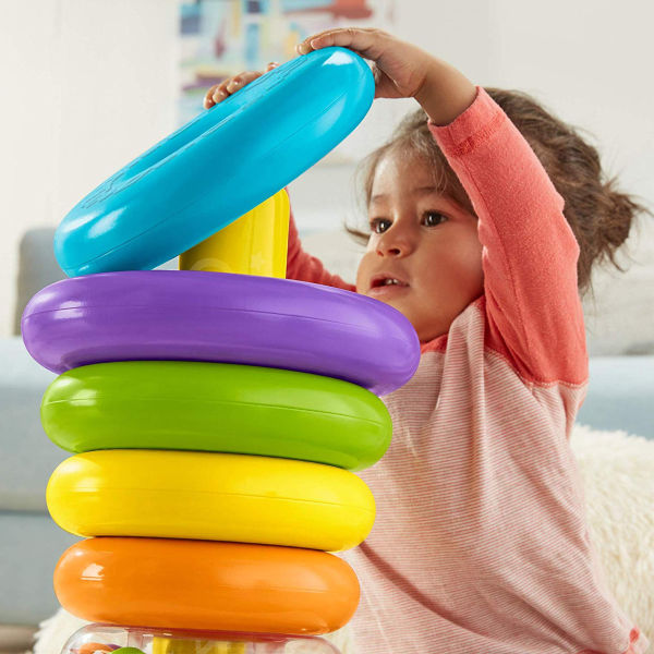 Fisher Price- Pyramide A Empiler Geante