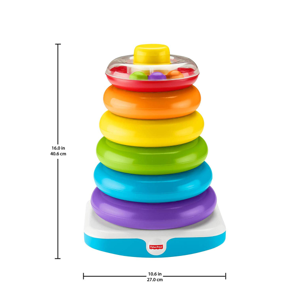 Fisher Price- Pyramide A Empiler Geante