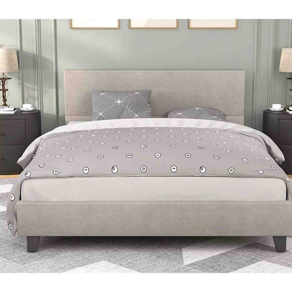 Atelier Du Nord - Banff Linen Bed Frame