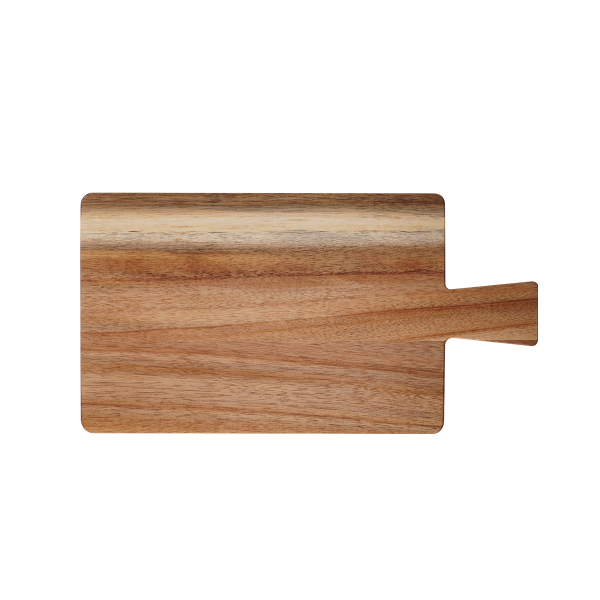 Planche à découper rectangulaire en acacia avec poignée