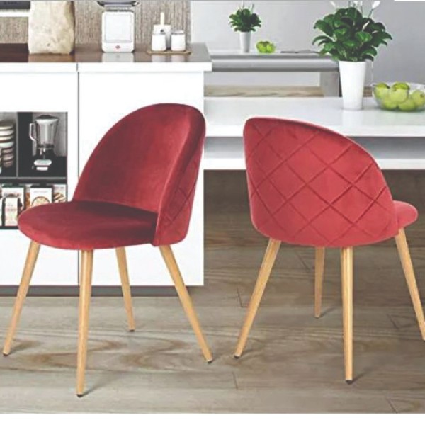 Atelier Du Nord - Premium Velvet Padded Dining Chair