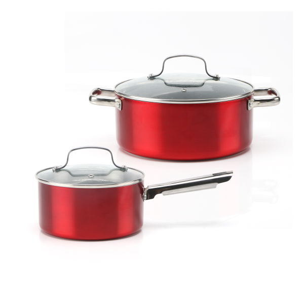 MASSIMO - 9 Pieces Stainless Steel Cookware Set