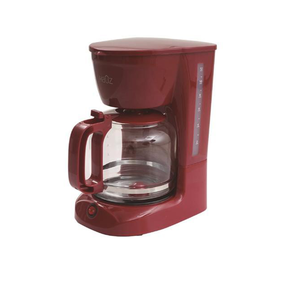 Hauz 12 Cup Coffee Maker Red