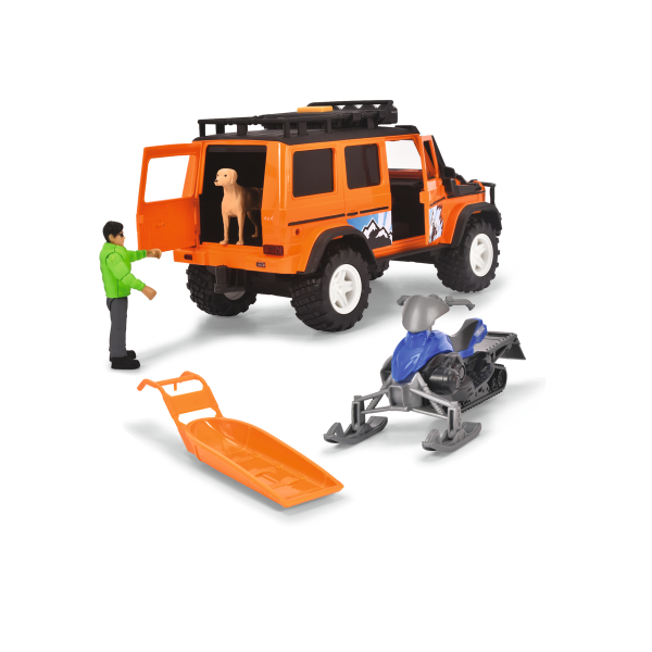 Dickie Toys - Ensemble de sauvetage d'hiver