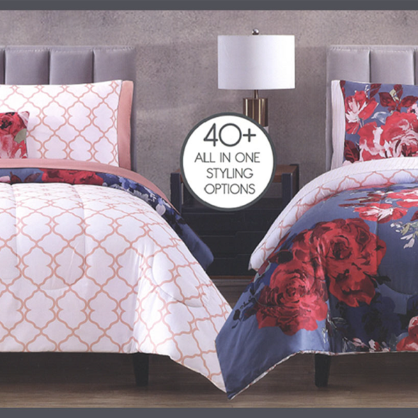 Ensemble de douillette réversible 12 PCS