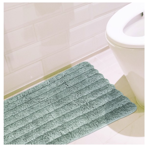 Lauren Taylor - Plushed Bath Mat With Anti Slip