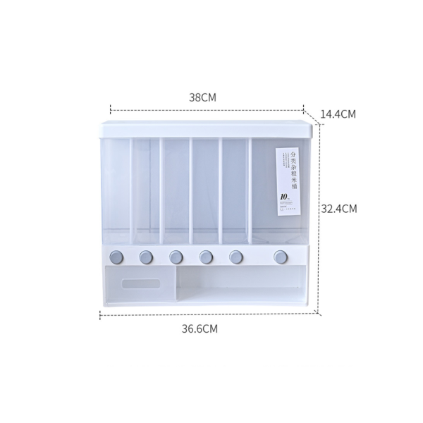 Coarse Grain Rice Barrel Organizer
