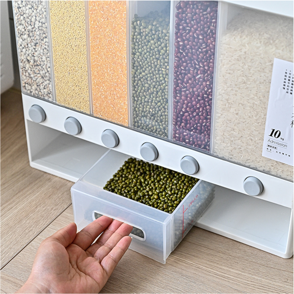 Coarse Grain Rice Barrel Organizer