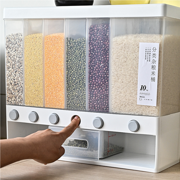 Coarse Grain Rice Barrel Organizer