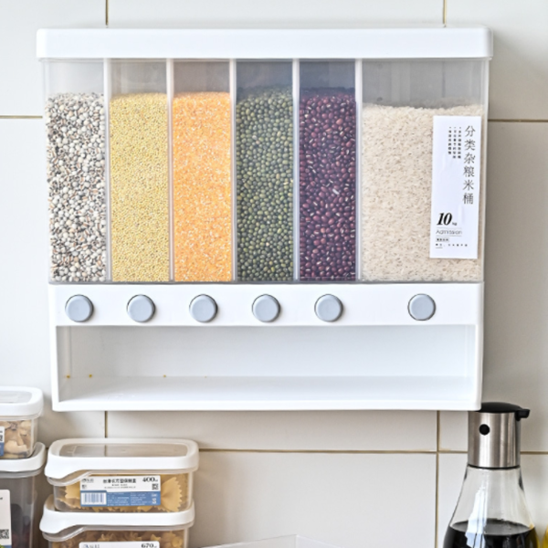Coarse Grain Rice Barrel Organizer