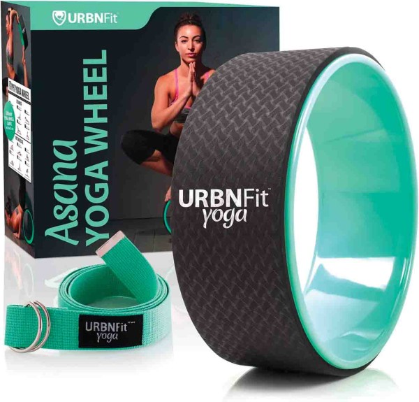 Urbnfit Yoga Wheel And Strap