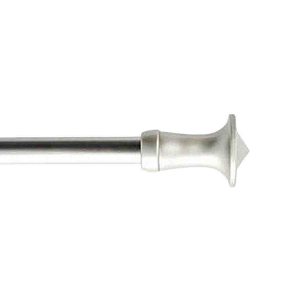 Café single curtain rod