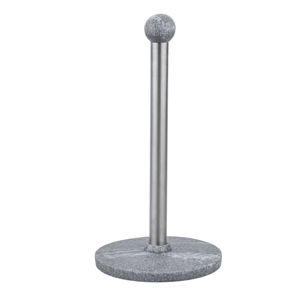 À LA CUISINE-Porte-serviettes en marbre-socle rond