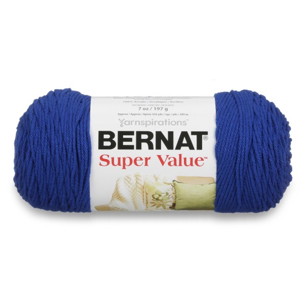 Bernat Super Value 3-197G Royal Blue
