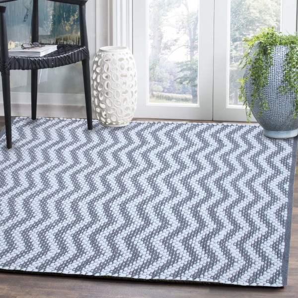 Anaya Zig Zag Chindi Rug