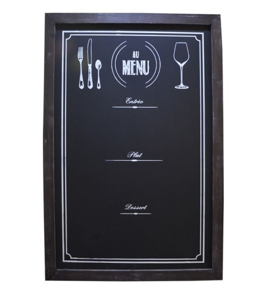 Au Menu Chalkboard