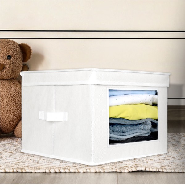 Storage Box White Foldable