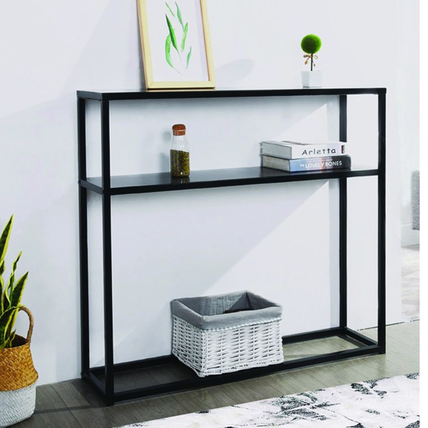 Table console étagère Renzo Metal