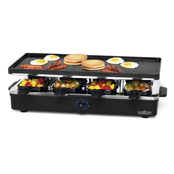 Salton | Gril / plaque et raclette - 8 personnes