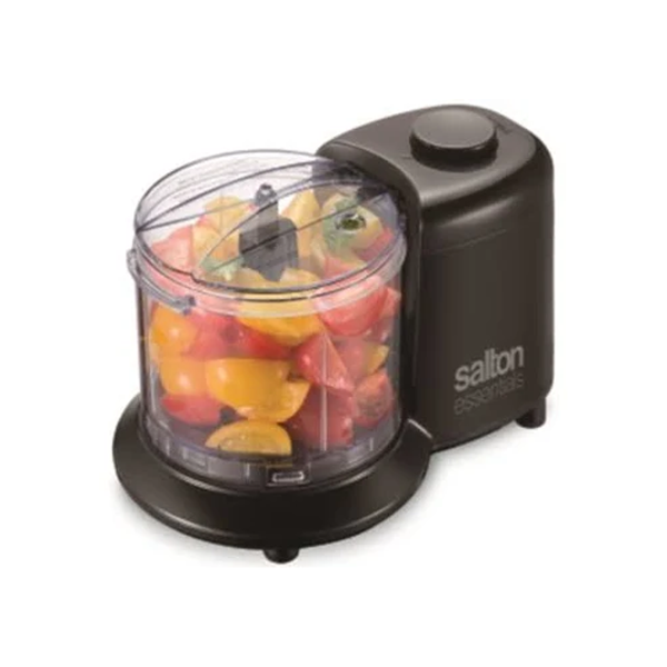 Salton- Black 1.5 Cup Mini Food Chopper