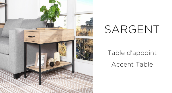 Sargent Table With Drawer