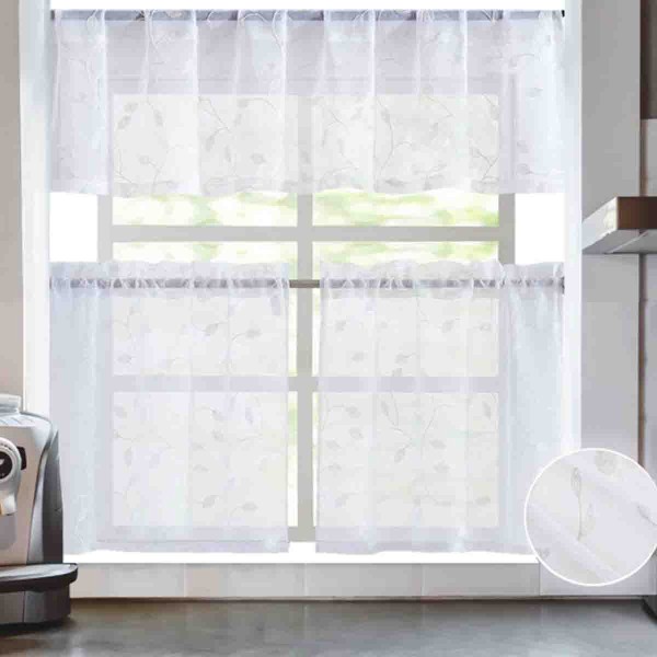 Lauren Taylor - Café curtains 3 pc Set