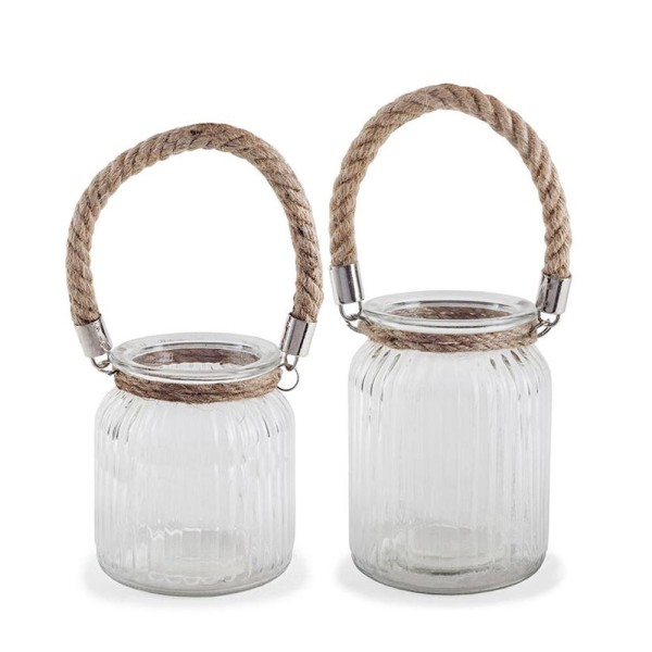 Porte-bougie chauffe-plat en verre