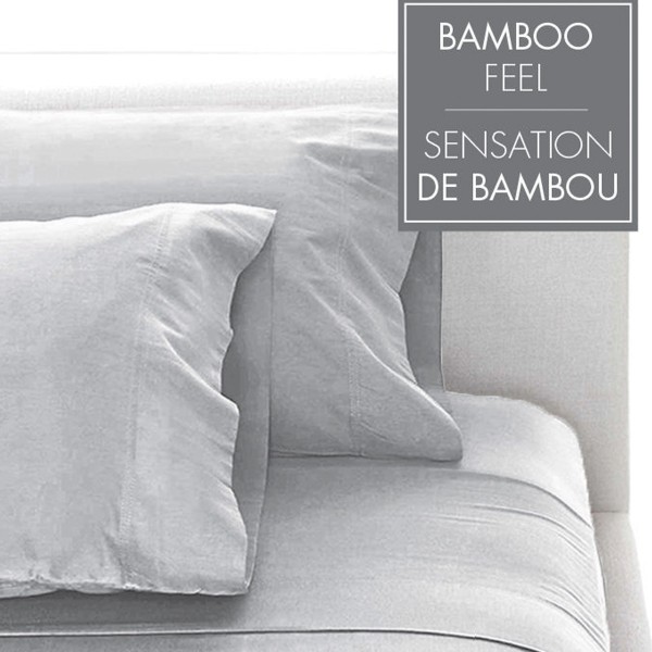 Sheet Full Fitted Bamboo Feel Assorted