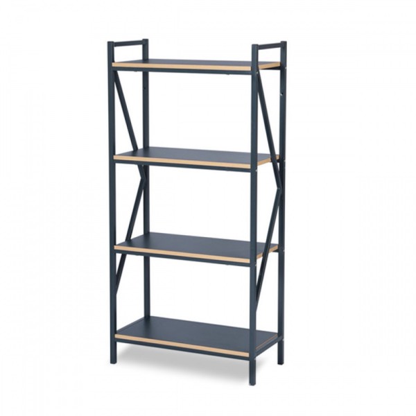 Stark | 4-Tier Accent Shelf Unit Metal Frame