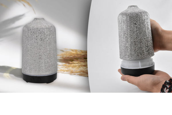 Diffuseur d'arômes Silver Black