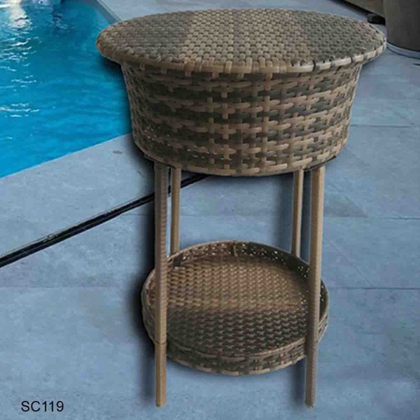 Sol De Mare - Rattan Cool Bar WITH Table