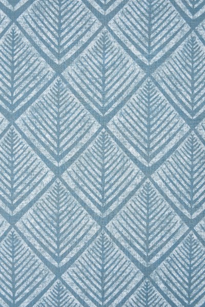 2pk Panneau Grommet 52x84 Soumaya Faux Linen Geo Leaf