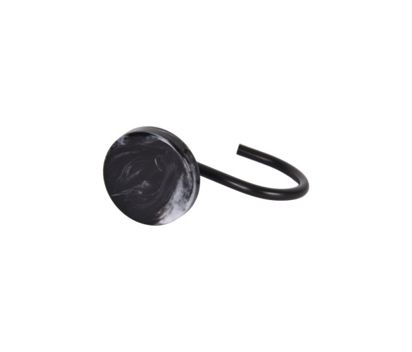 SPA- Ensemble de 12 crochets pour rideaux de douche PK