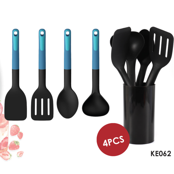 À La Cuisine - 4 Pcs Kitchen Tool Set With Holder