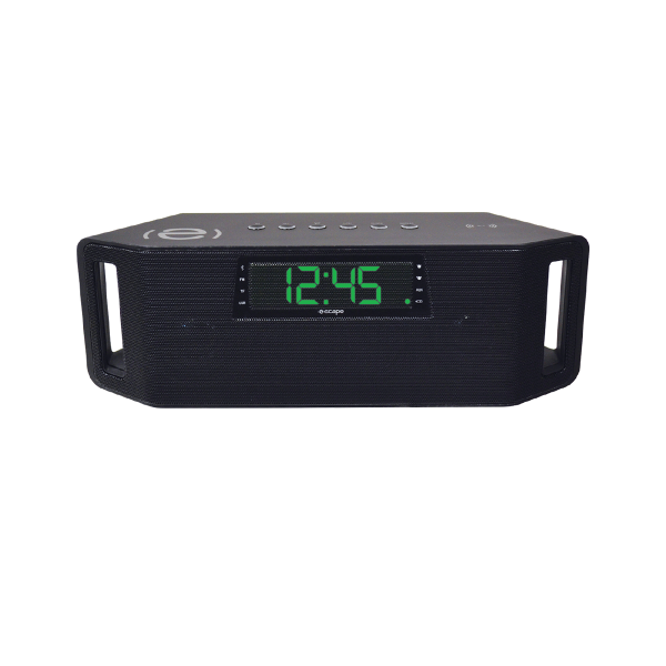 Escape Bluetooth 3.0 Speaker With FM Radio & Alarm Clock