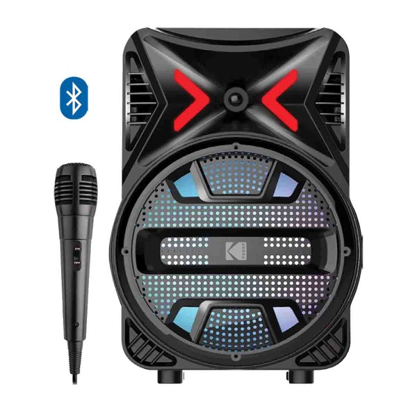 Kodak 6.5in Bluetooth Speaker With Led Lights