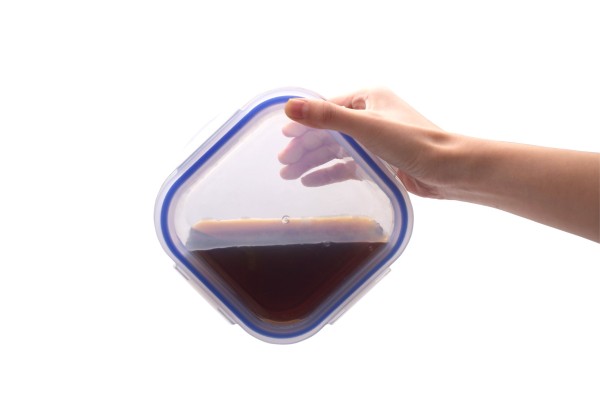 À La Cuisine - Ensemble de 3 contenants carrés en verre pour aliments