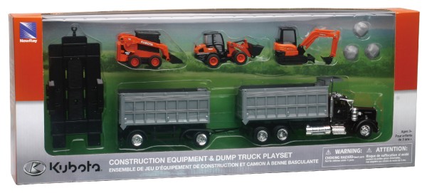 Kubota - Construction Vehicles with Dump Truck Set