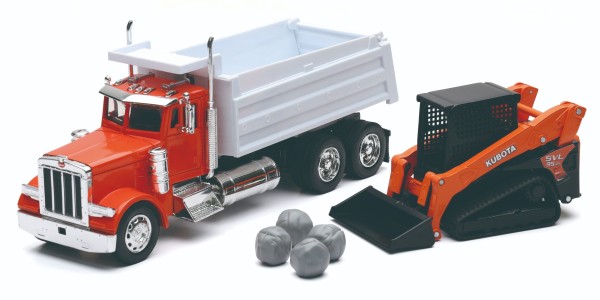 Kubota - Camion à benne basculante avec chargeur compact