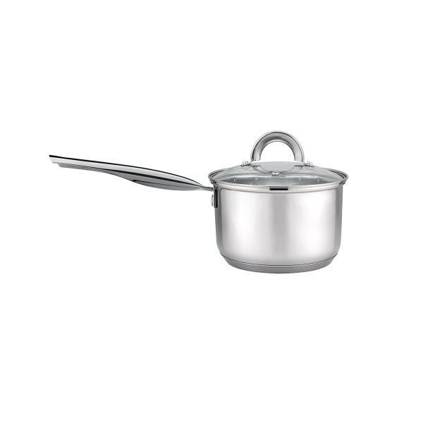 Casserole Massimo en acier inoxydable avec couvercle