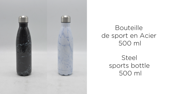 Lauren Taylor - Bouteille de sport en acier inoxydable