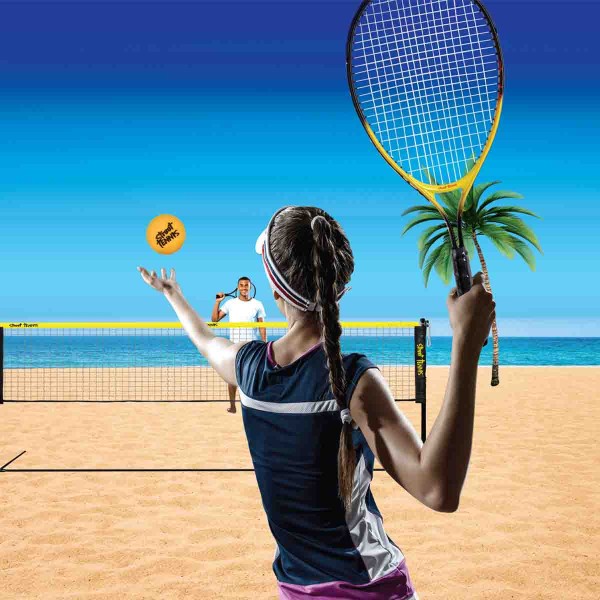 Jeu de tennis de rue